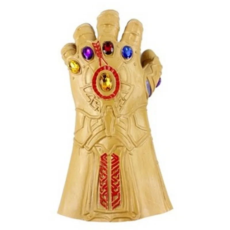 Movie Thanos Latex Mask and Gloves Halloween Costume Cosplay Mask Carnival Purim Masquerade masked ball party dress