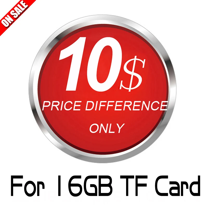 

Price Difference Only The Extra Fee Checkout Link For 16GB TF Card