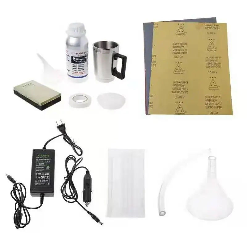 Car Headlight Restoration headlight Scratch Repair Auto Refurbishment Polish Vehicle Chemical Hydrophobic Coat Scratch Kit