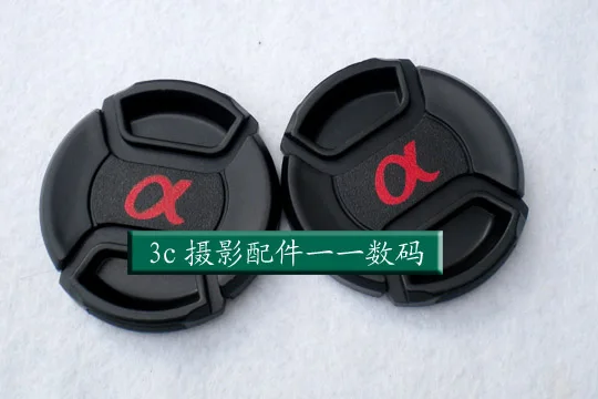 10 قطعة 40.5 مللي متر 49 مللي متر 52 مللي متر 55 مللي متر 58 مللي متر 62 مللي متر 67 مللي متر 72 مللي متر 77 مللي متر عض على عدسة كاميرا أمامية عدسة كاب غطاء ل ألفا DSLR عدسة حامي