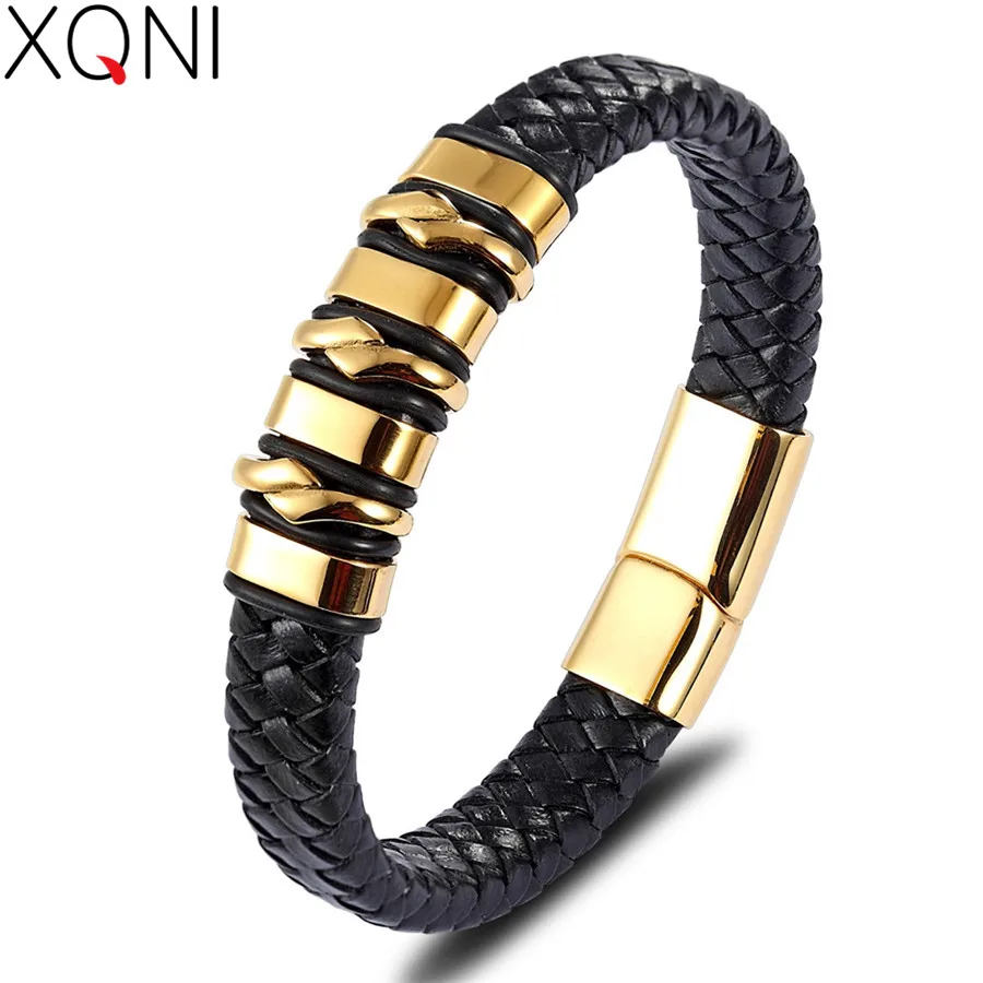 

XQNI Genuine Leather Bracelet Geometrically Irregular Graphics Elegant Small Adorn Article Accessories Jewelry Big Discount Gift