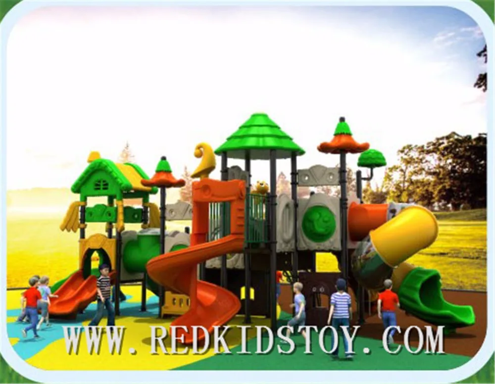 Exported to Canada TUV Approved Children Playground Structure 2016HZ-J006 23 Years' Manufacture Experiences