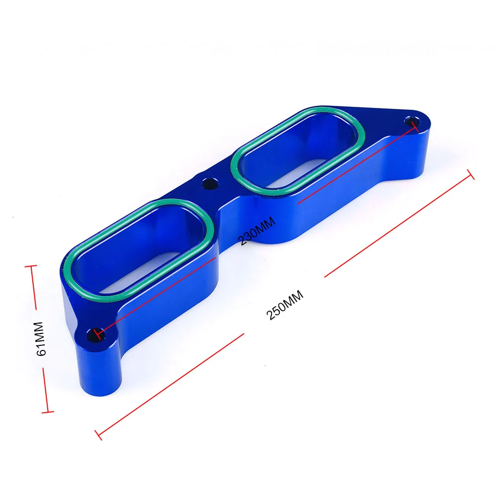 Aluminum Power Block Intake Manifold Spacers For Subaru BRZ 2013 2014 2015 For Scion FR-S