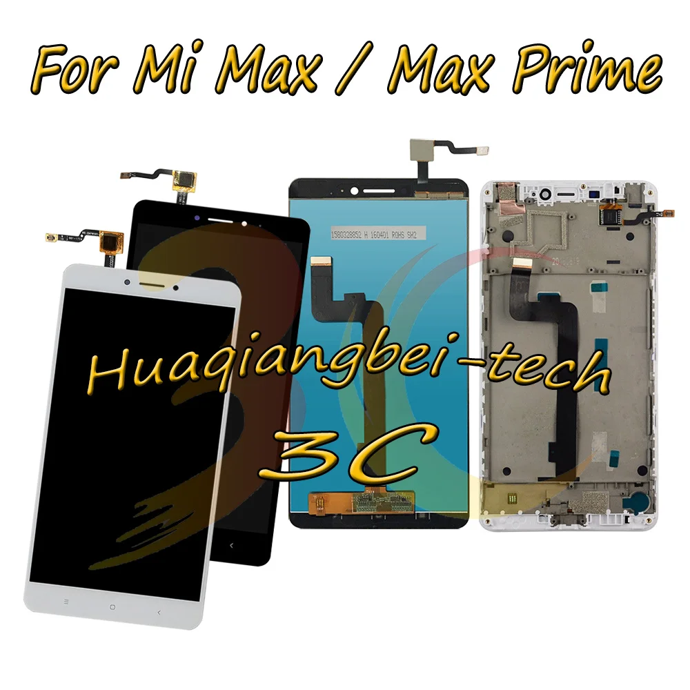 

6.44'' New For Xiaomi Mi Max / Max Prime Full LCD DIsplay + Touch Screen Digitizer Assembly + Frame Cover 100% Tested