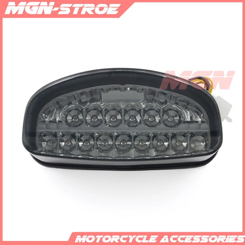 Motorcycle LED Rear Turn Signal Tail Stop Light Lamps Integrated For CBR1100XX CBR 1100 XX Hornet 250 600 1997 1998 97 98 4 orde