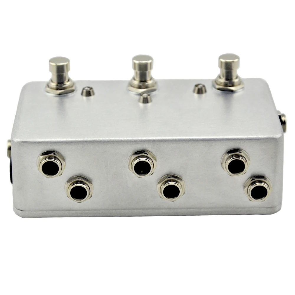 LANDTONE Hand Made 3Looper-Guitar Loop Pedal Switch Board-True Bypass Channel Selection True Bypass for all pedal switch