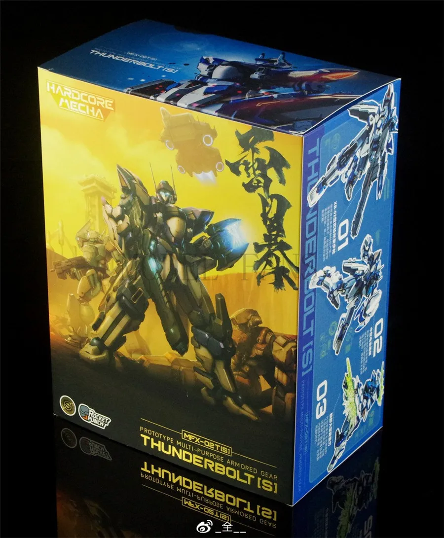 MODEL FANS INSTOCK FANMADE & rocket punch metal build MB thunderbolt 1/100 high quality action figure robot