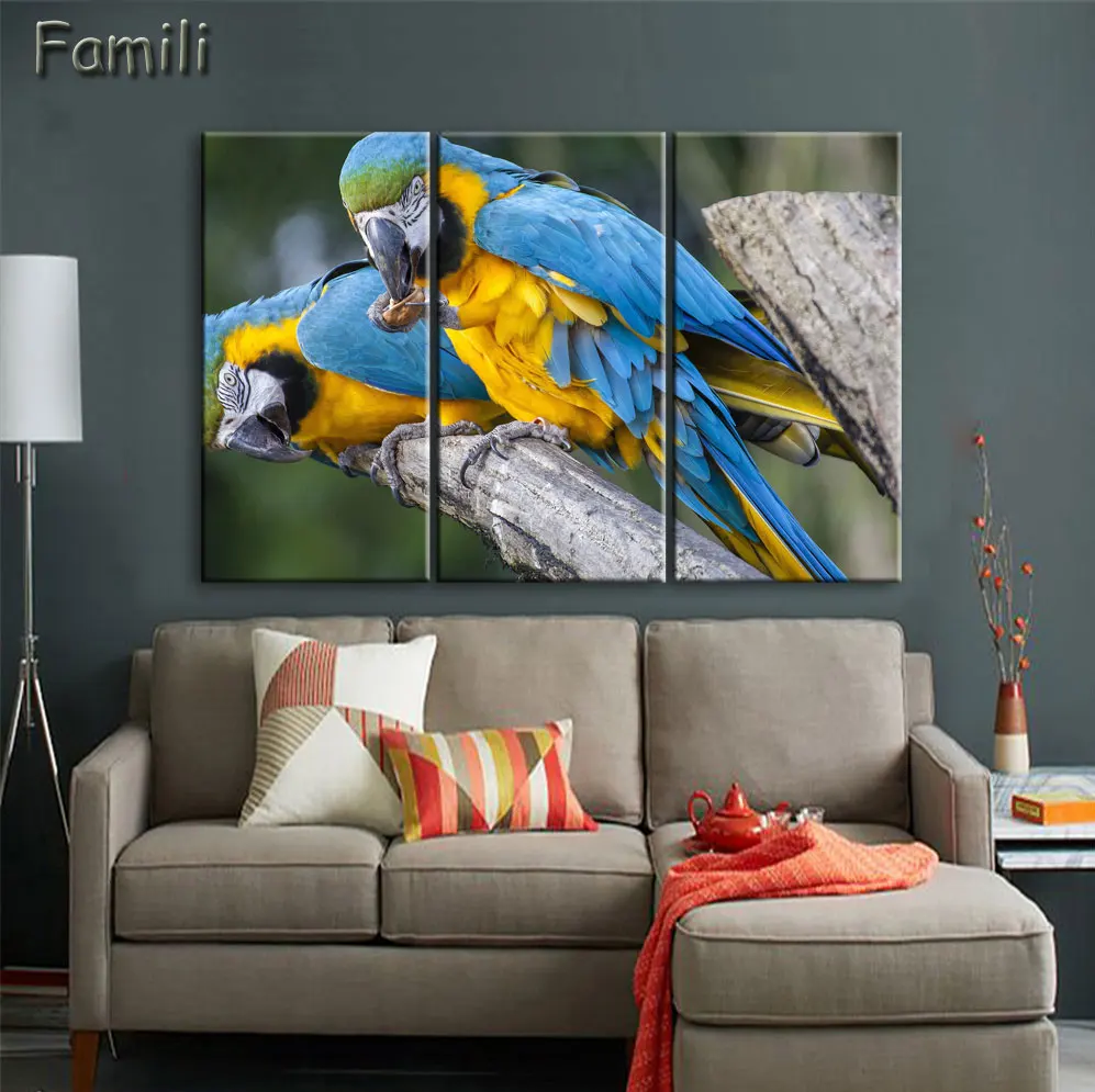 

5Pcs/set Bird Flying Canvas Paintings Animal Modern Wall Christmas Canvas Picture For Home Decor Cuadros Decoracion Vintage Gift