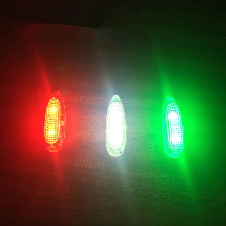 EasyLight LED Position Navigation Lights Wireless 3pcs/set (Red Green White) for RC Airplane Hobby Plane Drone Car Boat Toy Part