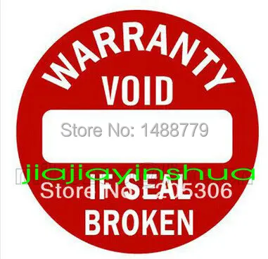 

5000pcs/lot Warranty sealing label sticker void if seal broken, diameter 1.0cm, Item free shipping