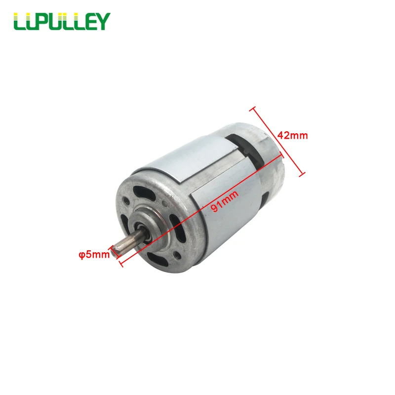 LUPULLEY 775 Motor Micro DC 12V 24V Gear Motor 4000rpm/8000rpm Electric Spindle Motor Variable High Speed Reversible Rotation