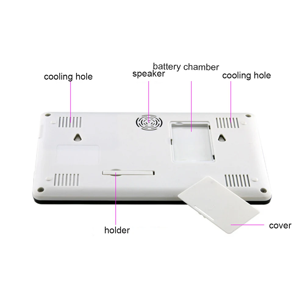 2.4GHZ Wireless Door Bell 7นิ้วหน้าจอสีกันน้ำสมาร์ทอุปกรณ์ควบคุมประตูวิดีโอโทรศัพท์ Doorbell Monitor