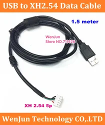 1.5m/1M/3M length USB to XH2.54 /PH2.0 terminal 5pin Data Cable for mainboard motherboard Keyboard and mouse 5pcs/lot