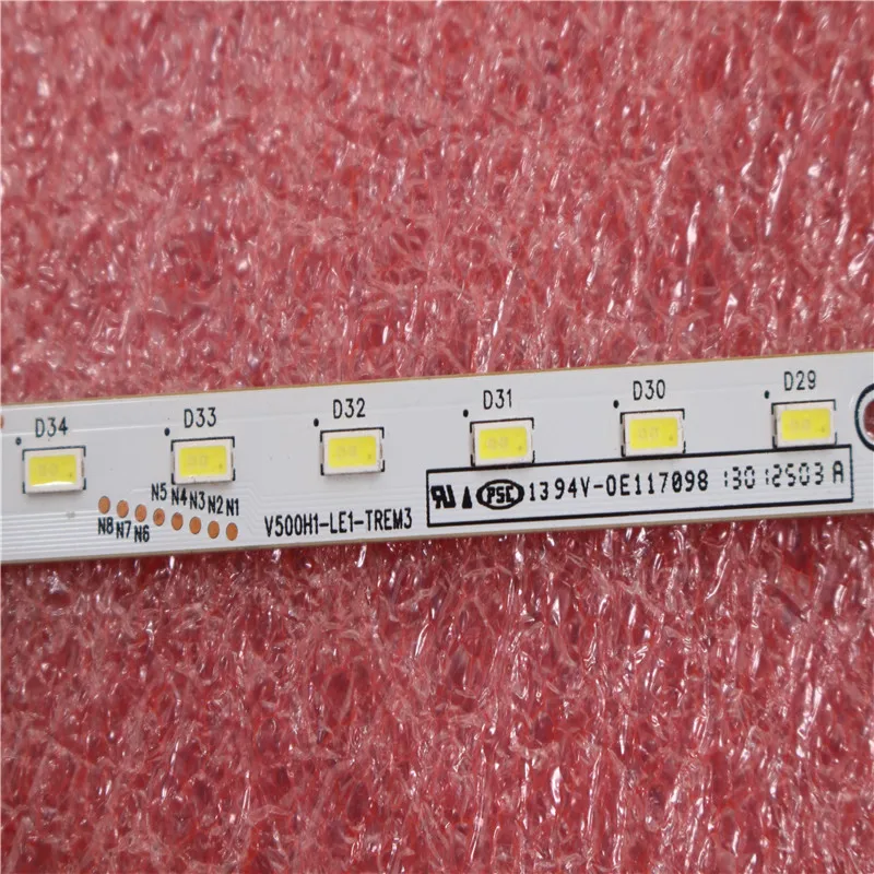 621mm LED Backlight strip For Hisense 50E550E V500H1-LE1-TREM3 V500HK1-LS5 LED50K360X3D LED50R5100E LE50A900K 50E6CRD 075877N31A