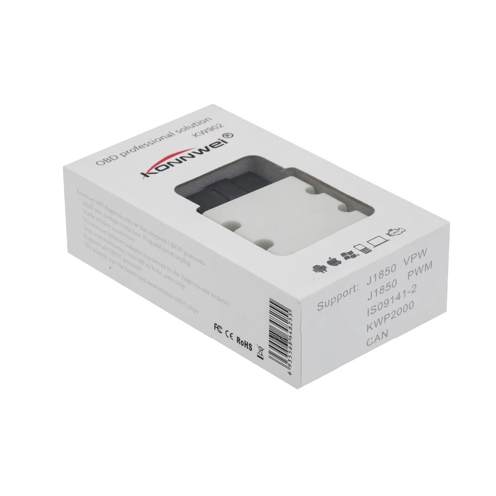 Scanner de Diagnostic automatique de voiture, outil Portable, lecteur de Code pour système Android/IOS, OBDII, Wifi
