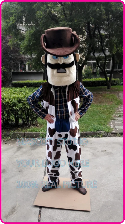 power cowboy mascot costume cow boy custom fancy costume anime cosplay kit mascotte theme fancy dress carnival costume 41256