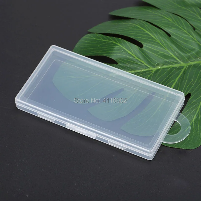 1000pcs 11.2*5.8*1cm High Quality Rectangle Transparent PP Plastic Box Organizer Hardware Storage Box Toolbox