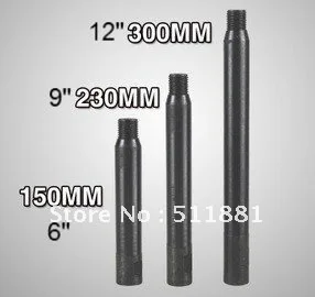 코어 드릴 비트용 연장 샤프트, 깊은 구멍, 두꺼운 벽 드릴용, 150mm, 230mm, 300mm, 6 인치, 9 인치, 12 인치 