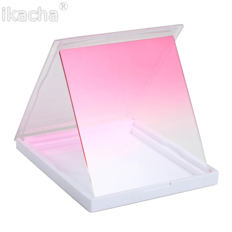 Filtre carré gris gradué pour documents complets, bleu, orange, rouge, rose, melon, filtre de densité al pour série Cokin P D5200, D5300, D5500, nouveau