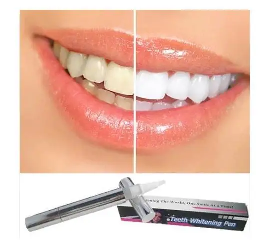 

2pcs Teeth Whitening Pen Dental Scaler Tooth Gel Whitener Bleach Remove Stains Oral Hygiene New Fashion