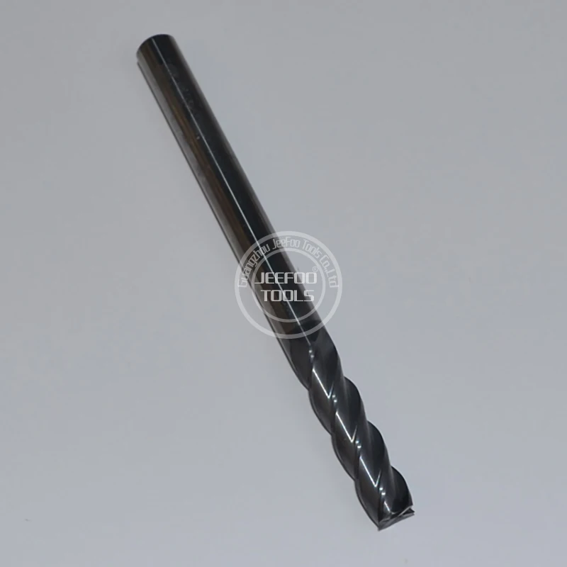 MA-4F-8*8*100L double-edged four-blade tungsten steel milling cutter