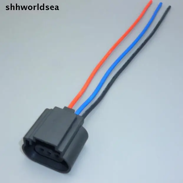 shhworldsea 5/30/100PCS 9008 HB2 H13 Wire Harness Socket Headlight HID Halogen Connector Plug
