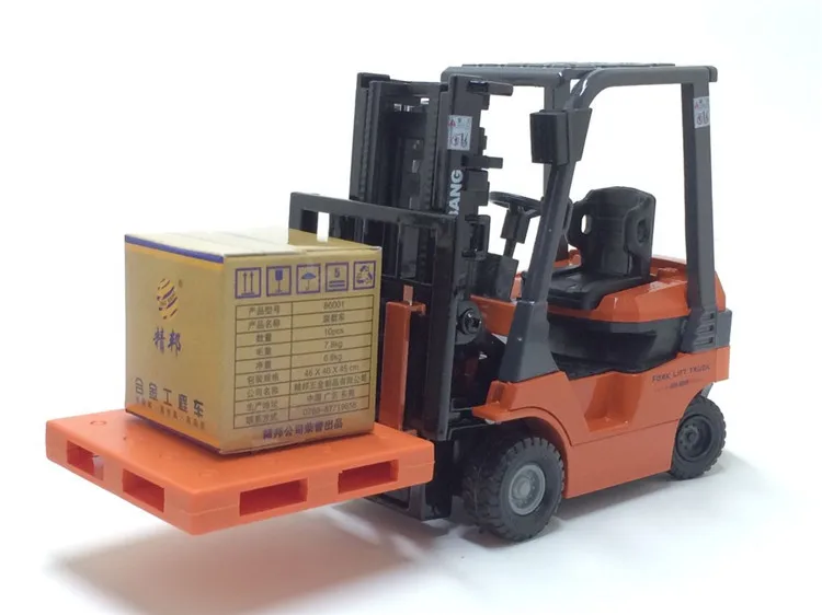 1:60 scale alloy Engineering vehicles,Alloy model car lift forklift,Boxed gift,High simulation forklift,free shipping