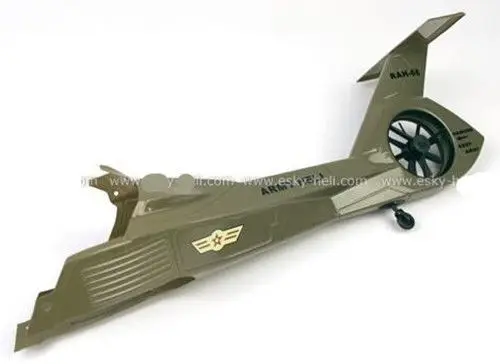 EK1-0595 000422 Rear Section Fuselage ESKY Canopy CABIN co-comanch RC HELI