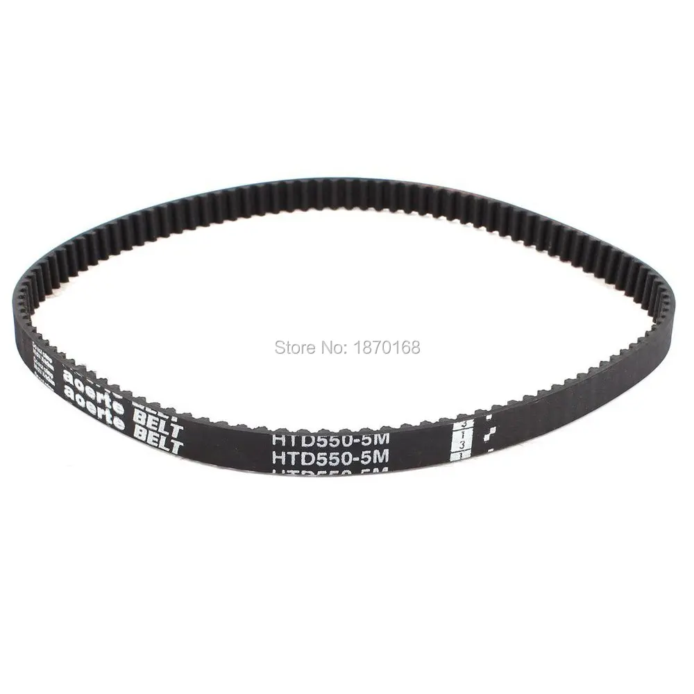 10 Pcs HTD 550-5m 10mm width 5 mm synchronous field Timing Belt for 3D Printer