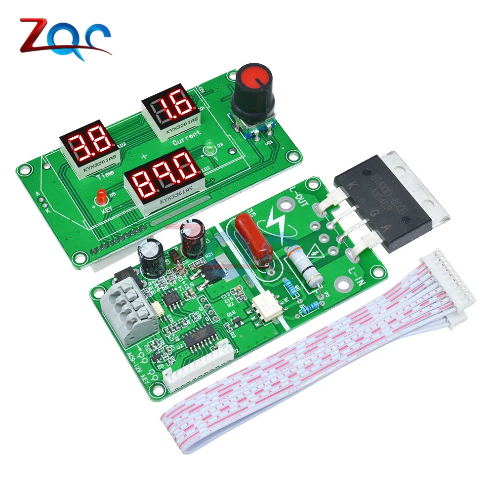 Spot Welder Controller 18650 Lithium-ion Battery Welder Controller Nickel-Plated Single Cells for DIY Battery Packs