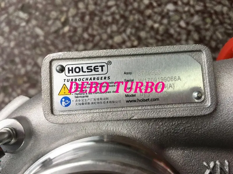 NEW GENUINE HE200WG 3789903 3789904 Turbo Turbocharger for CUMMINS Engine  ISDe4 4.5L 103KW/140HP Diesel