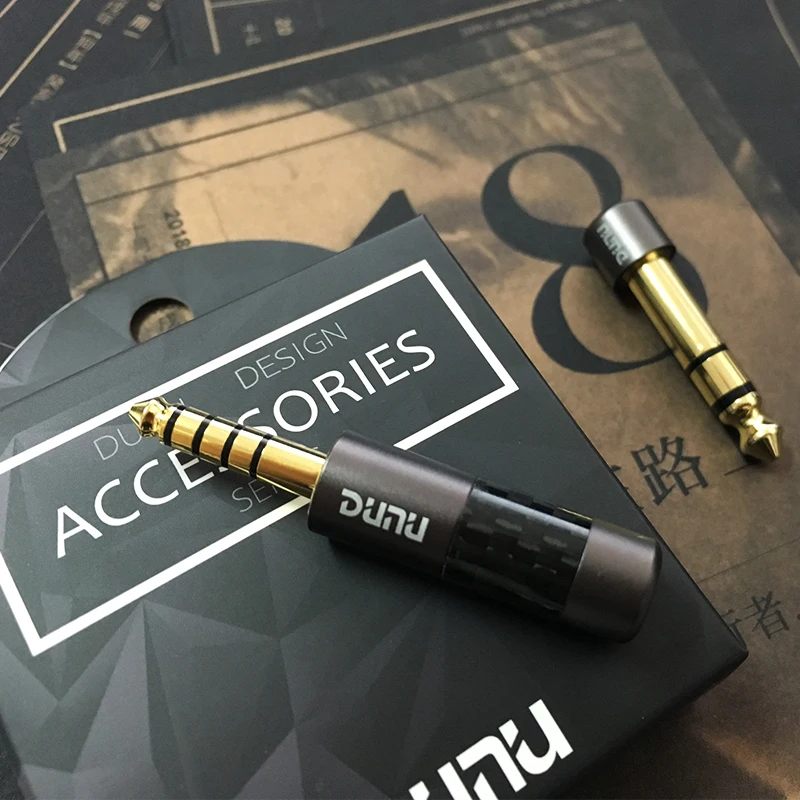 Dunu Adapter 4.4mm Male to 2.5mm Female 6.35-3.5/3.5-2.5 Plug for Music Player Balanced Earphone AMP DAC