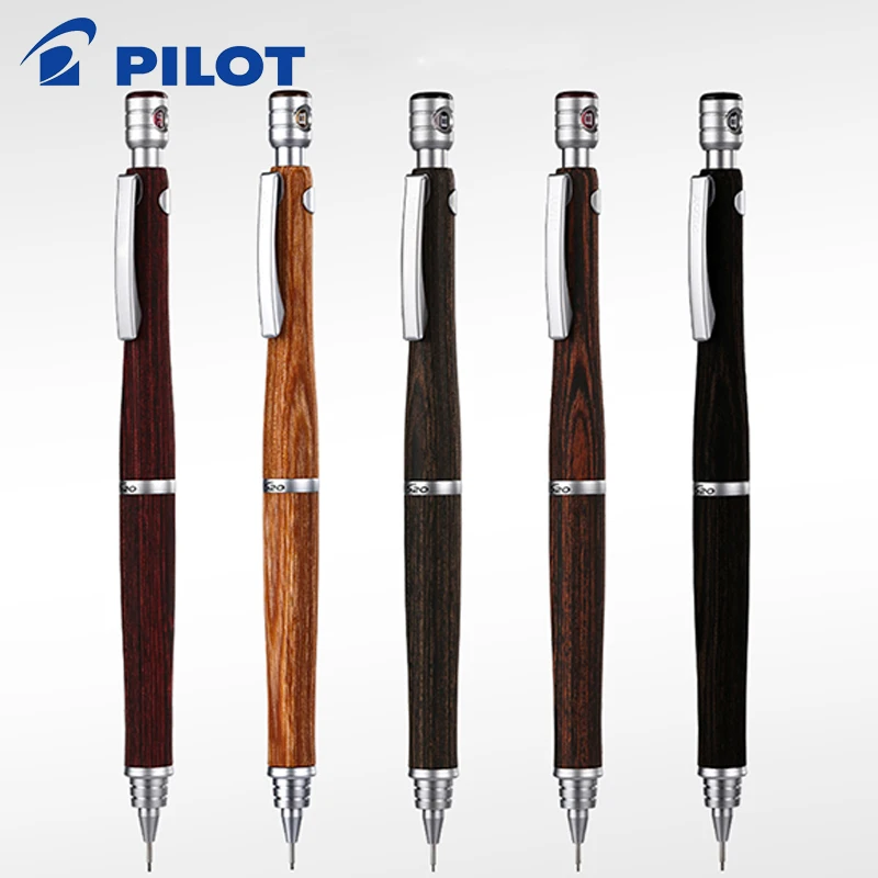 1 Piece Pilot S20 Wooden Pole Drawing Mechanical Pencil 0.5mm Low Center of Gravity Anti-Break Lead Office and School Supplies