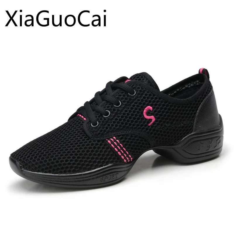 Spring/Summer Square Dance Shoes Mesh Winter Plus Velvet Cotton Sailor Dance Shoes Women's Sports Soft Bottom Adult Dance Shoes