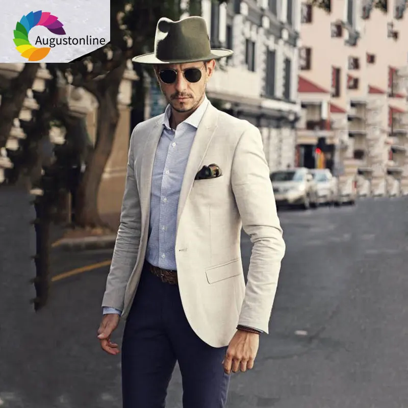 

Ivory Men Classic Suits 2019 Latest Coat Pant Designs Slim Fit Mens Suits with Pants Casual Groom Tuxedo Costume Homme Ternos