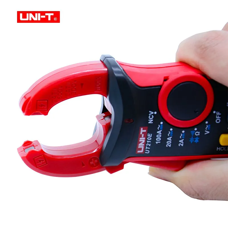 Mini Digital Clamp Meters AC/DC Current Voltage UNI-T UT210 series True RMS Auto Range VFC Capacitance Non Contact Multimeter