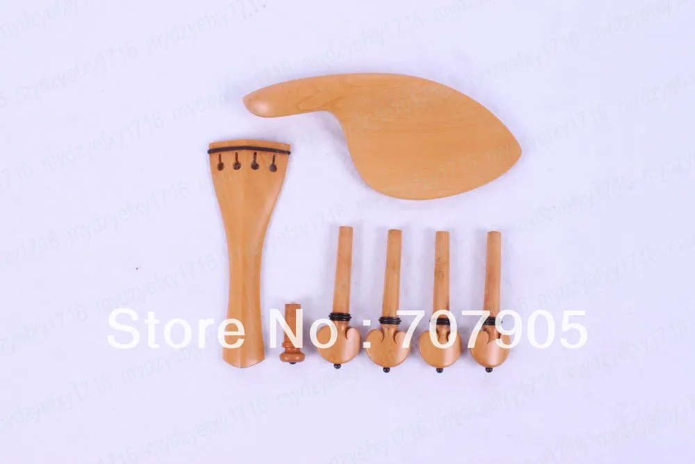 

New High quality 2 set Boxwood violin 4/4 parts ,Ebony inlay