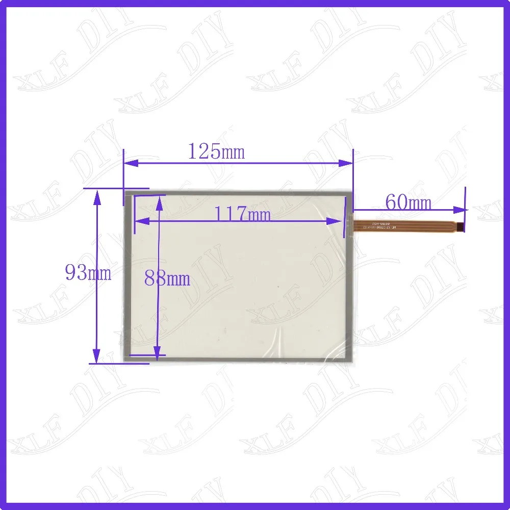 

ZhiYuSun compatible ME12107 5.7inch 125*93mm 4lines NEW touch screen panel Soft touch screen this is compatible