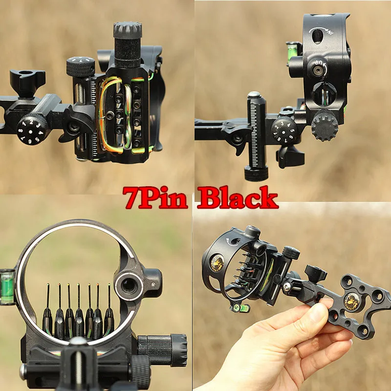 1Pc 5 Pin 7 Pin Compound Bow Sight 0.019\