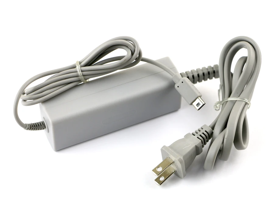 10pcs/lot NEW AC 100V-240V EU US Plug Wall AC Adapter Power Charger For Nintendo For Wii U Gamepad Controller view 3
