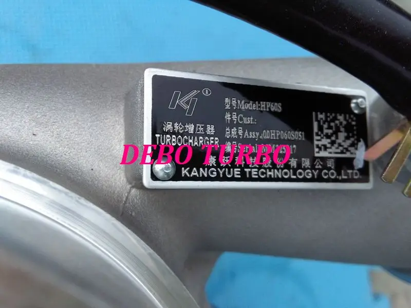 NIEUWE ECHT HP60S 13050688 00HP060S051 Turbo Turbo voor SINO Truck WEICHAI WP4 4.5L 120KW Euro III