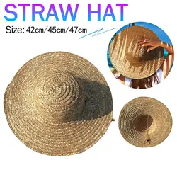 Retro cinese bambù Rattan pescatore cappello fatto a mano cappello di paglia secchio pioggia turismo berretto danza pesca cono cappello parasole