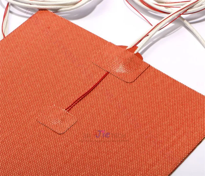 

SEEJIE 330x330mm 120V/220V 750W Flexible Silicone Heater Pad Heated Bed Build Plate for Tronxy X5S 3D Printer HeatBed