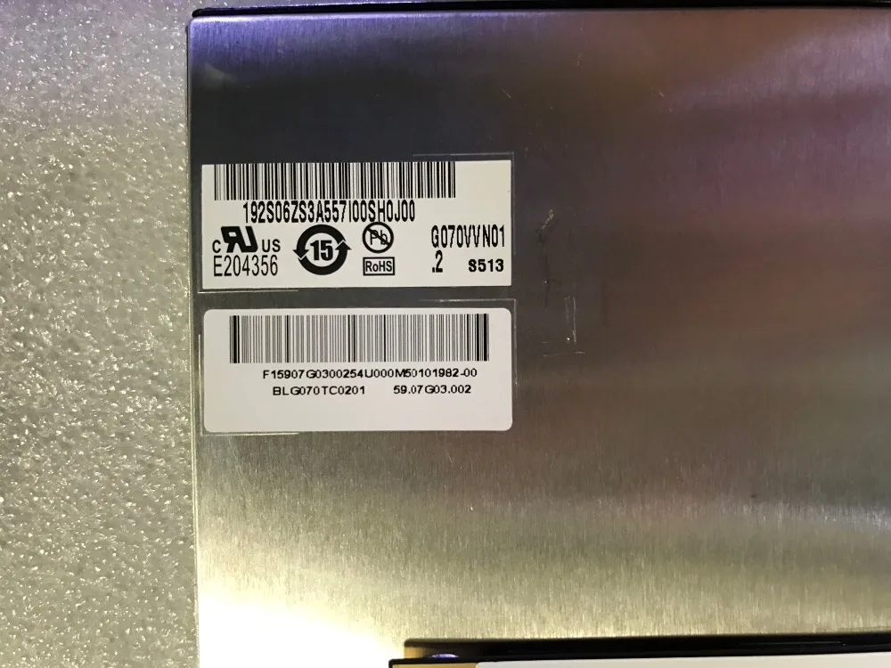G070VVN01.2 LCD Display Layar