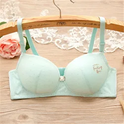 2018 Girls Puberty Cotton Training Bra Wirless Bras For Teen Girls Girls Underwear Student Bra Children Clothing