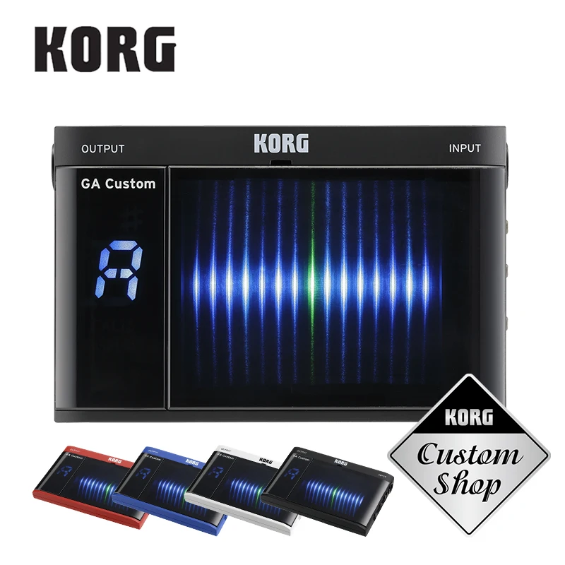 

Korg GA Custom Chromatic Guitar/Bass Tuner with 3D Visual Meter Display