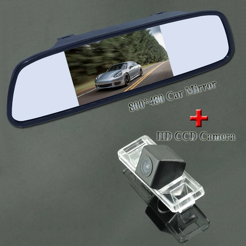 

170 wide angle car reversing camera +4.3" car parking monitor adapt for Nissan Qashqai