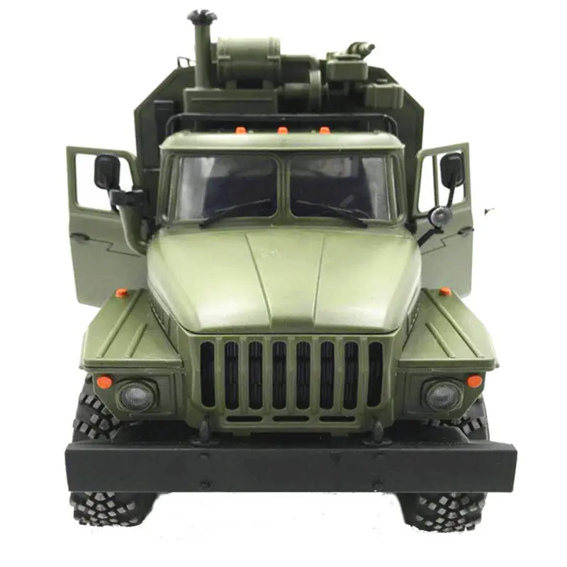 Модель автомобиля WPL B36 с дистанционным управлением, модель автомобиля 1:16, радиоуправляемая машина, 6-колесный привод, советский Урал, военный грузовик, внедорожник, игрушка