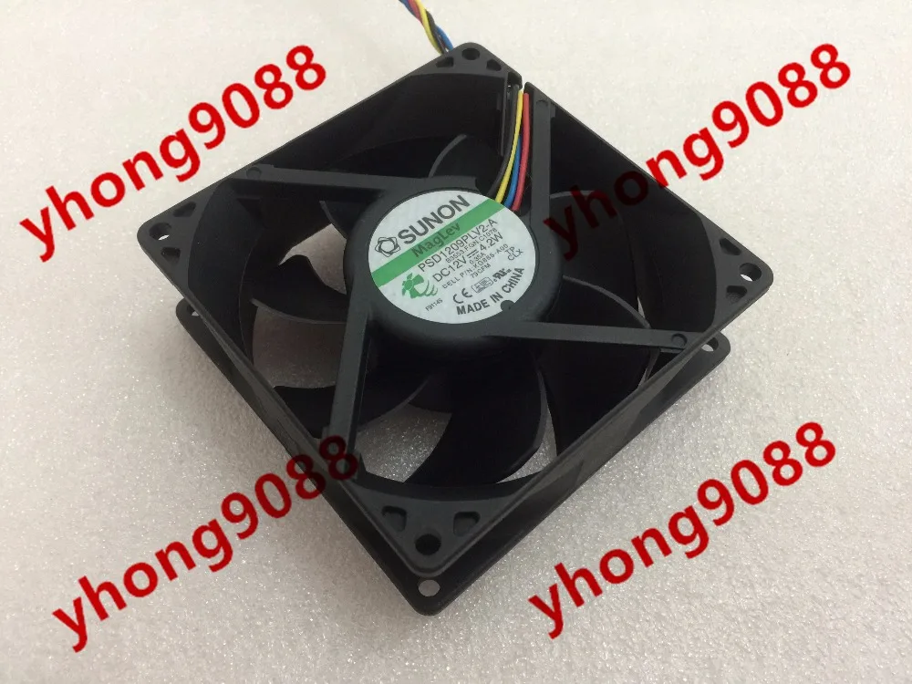 

SUNON PSD1209PLV2-A B3553.F.GN DC 12V 4.2W 92x92x32mm Server Cooling Fan