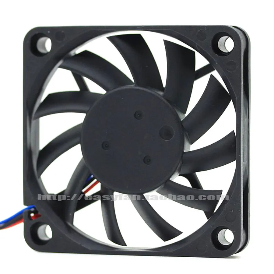 Delta EFB0612HHA 6010 60MM 60x60x10MM Computer Case Fan Graphics Card Cooling Fan 12V 0.25A With 3pin 4pin PWM